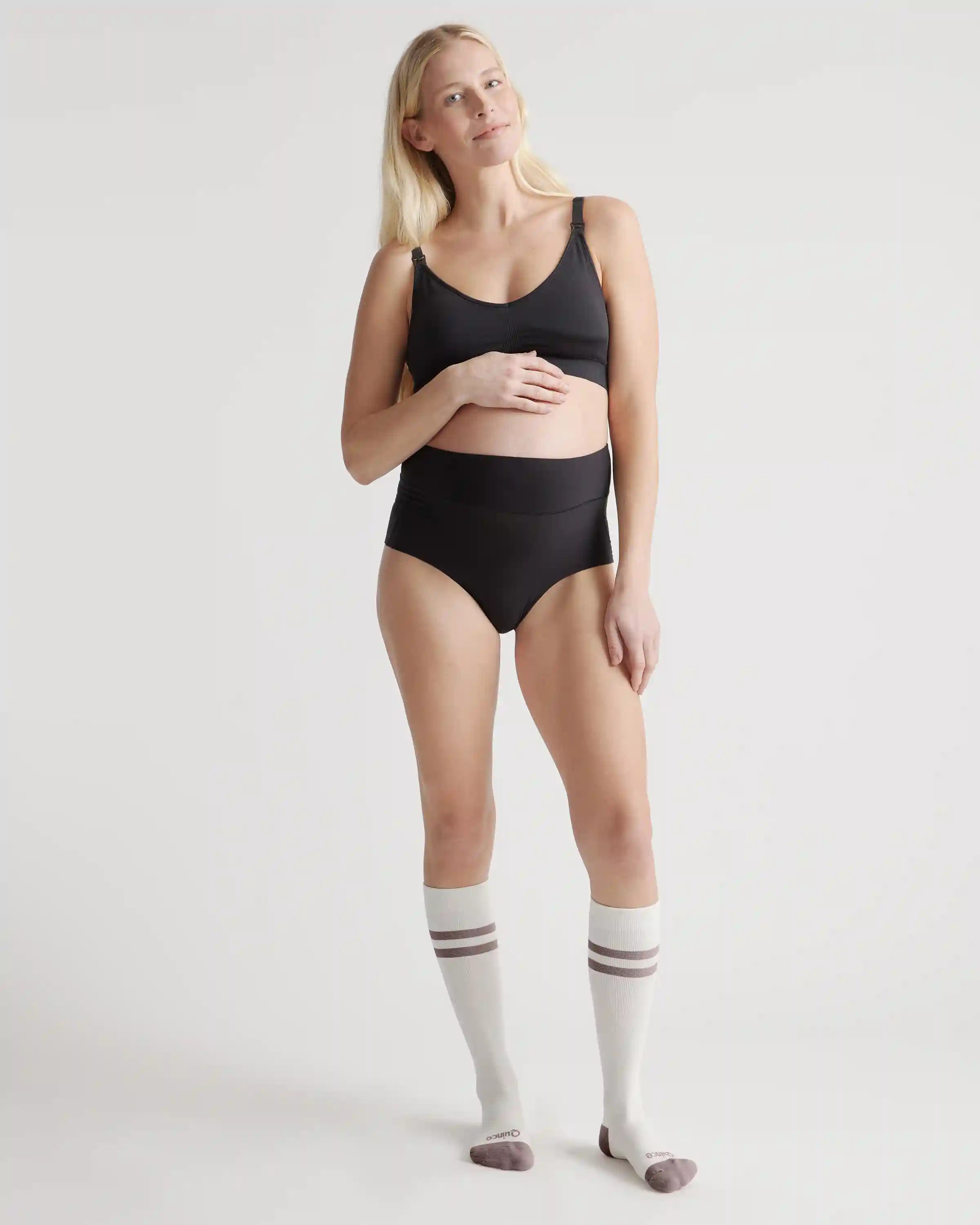 Recycled Maternity Compression Socks 3-Pack