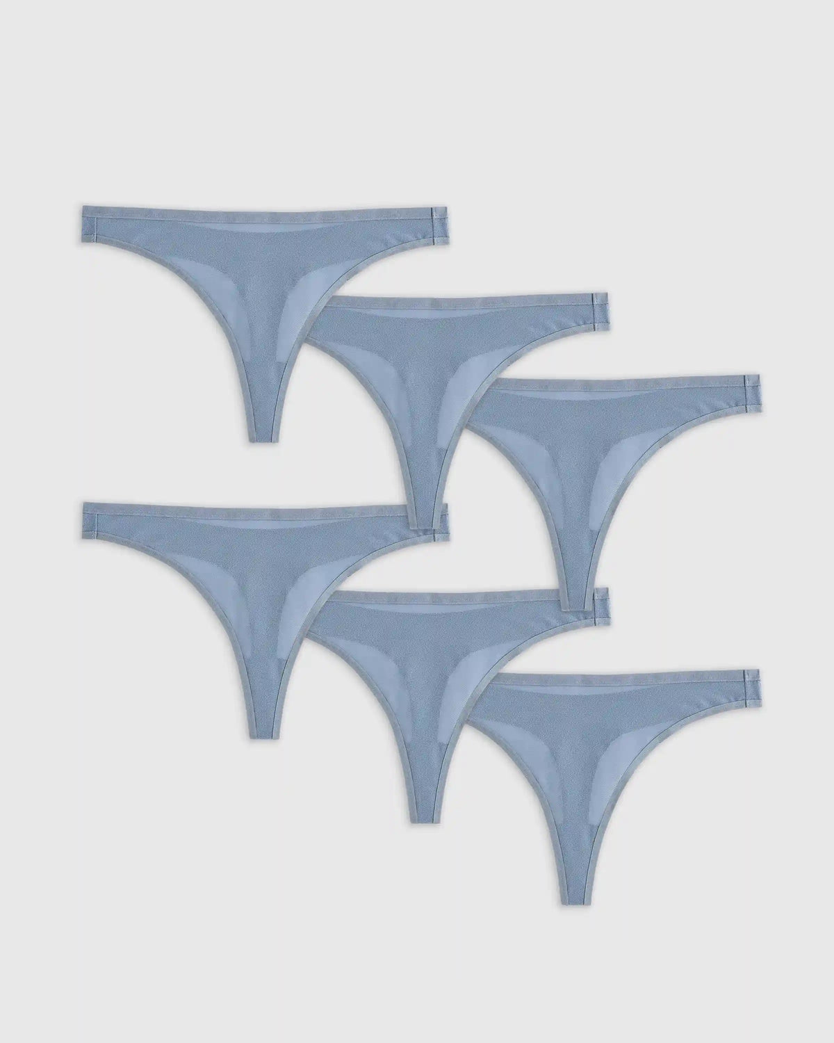 Belgian Mesh Sheer Thong (6-Pack)
