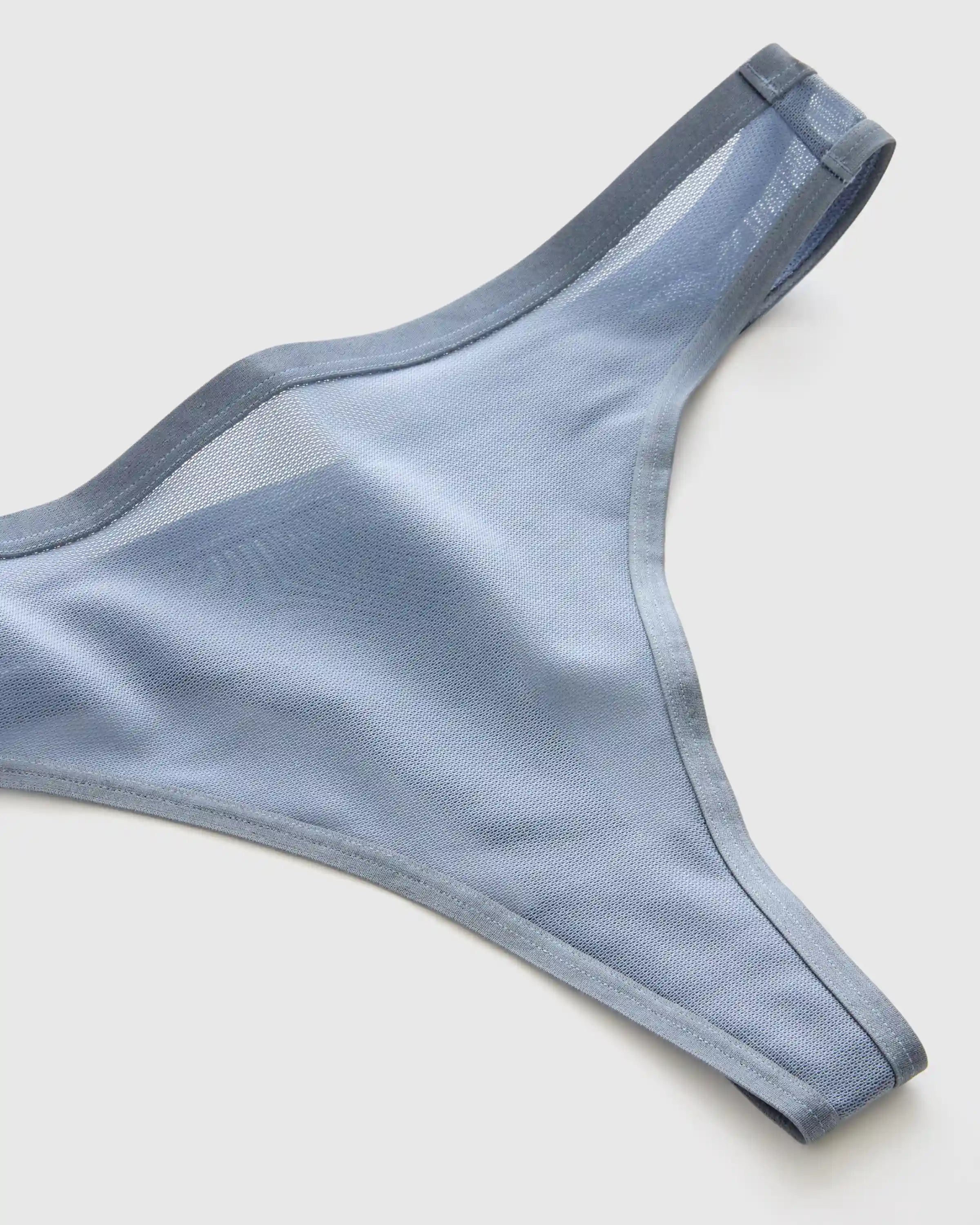 Belgian Mesh Sheer Thong (6-Pack)