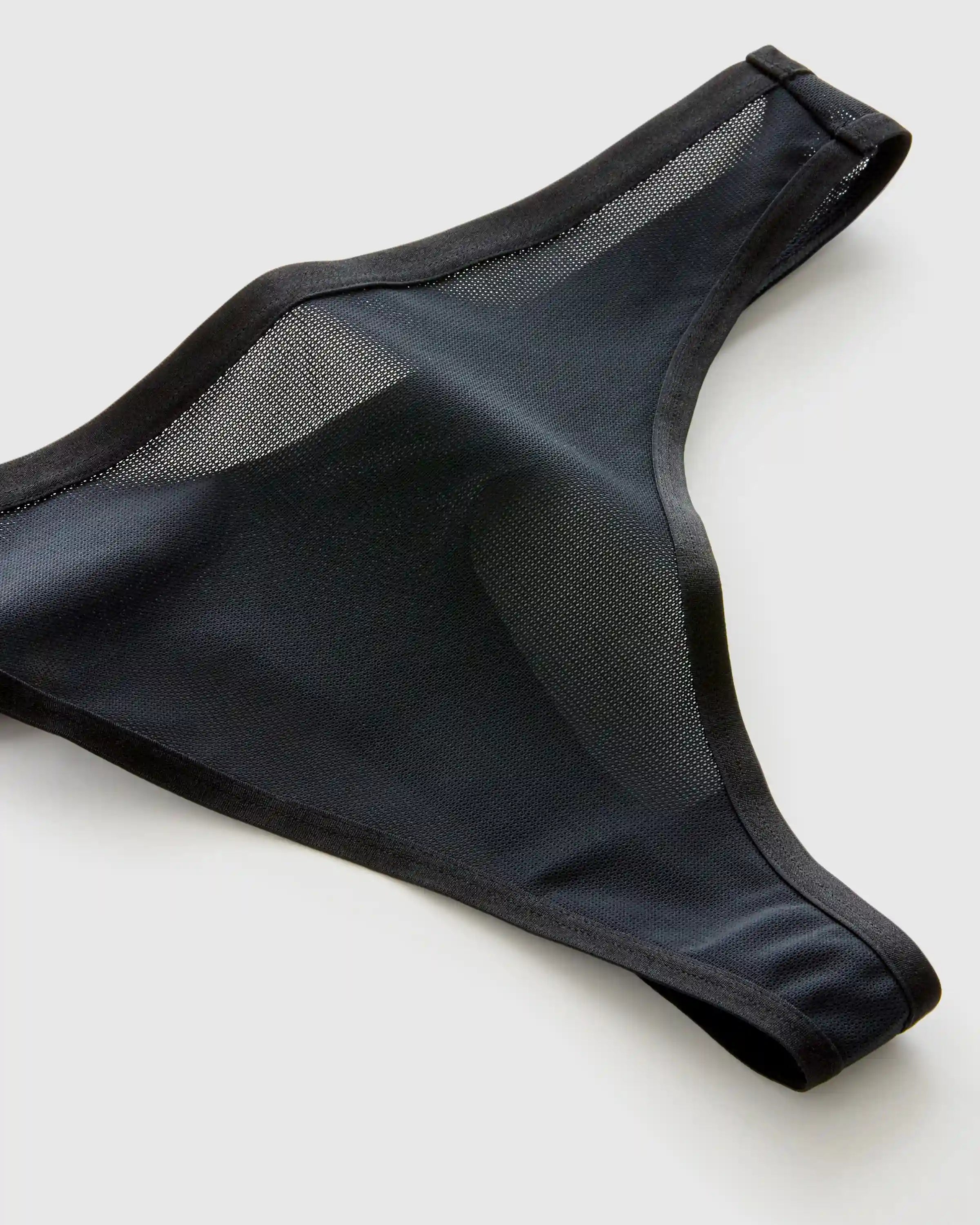 Belgian Mesh Sheer Thong (6-Pack)