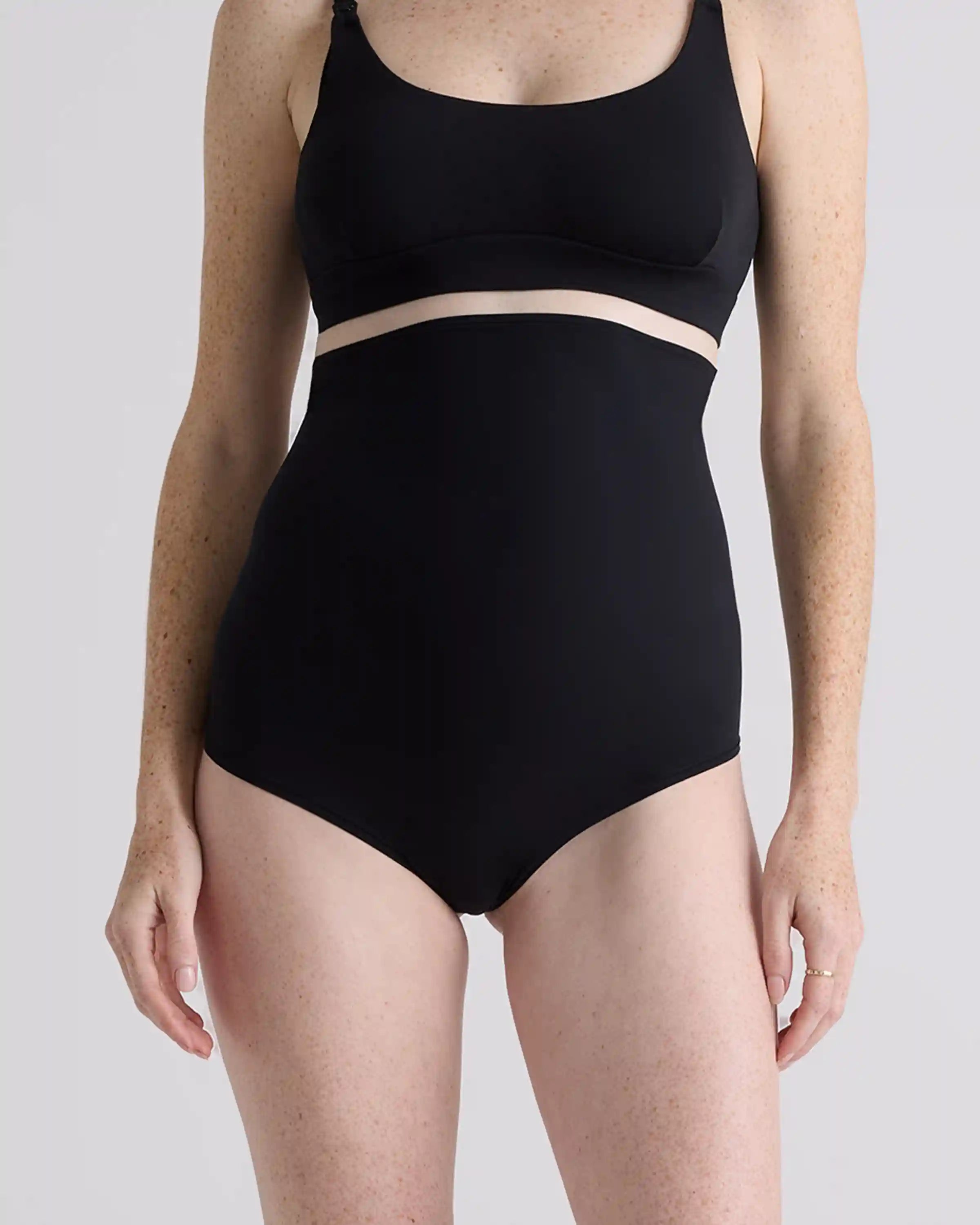 Second Skin Maternity Ultra High-Waisted Thong (3-pack)