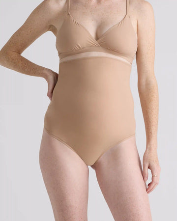 Second Skin Maternity Ultra High-Waisted Thong (3-pack)