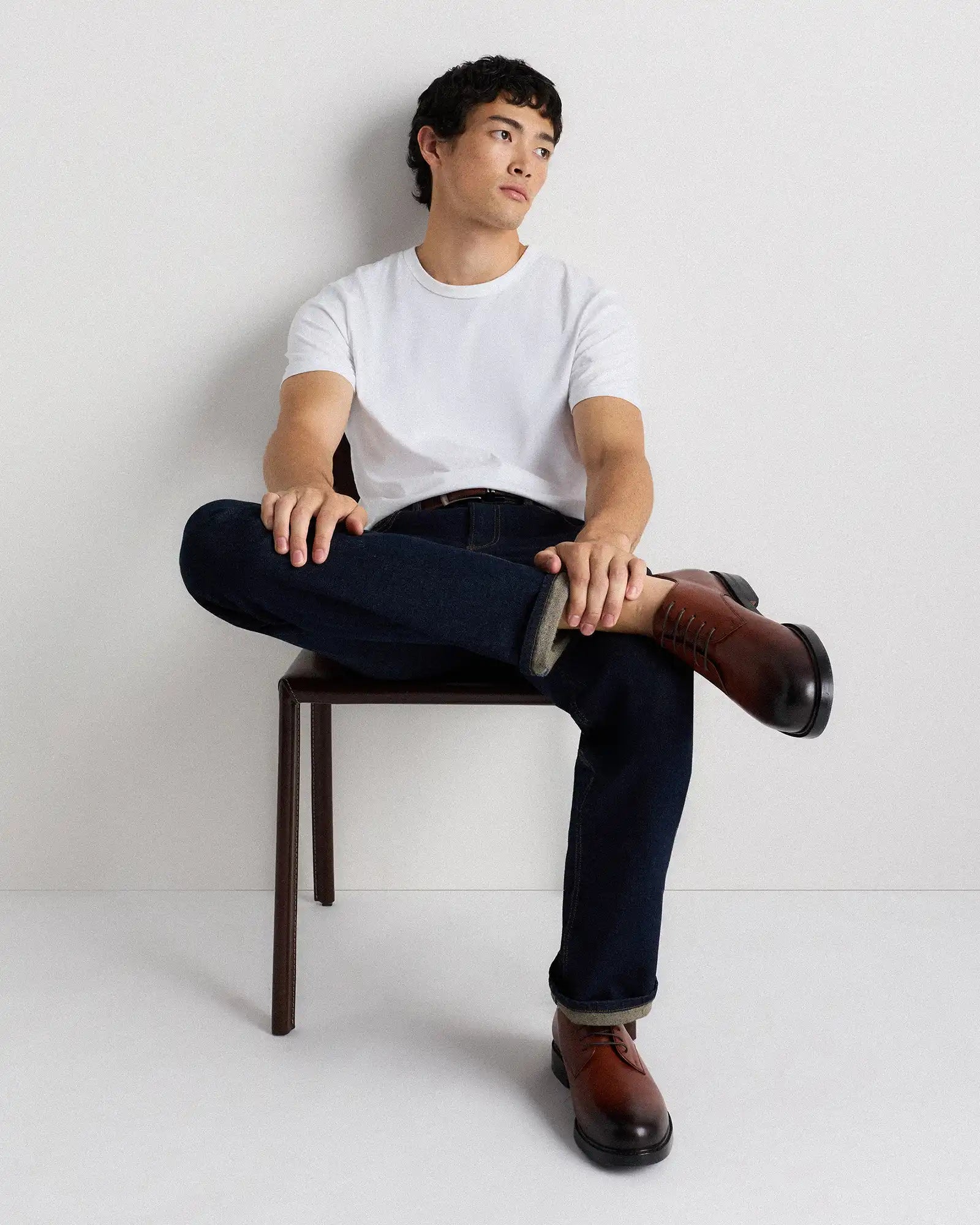 Calfskin Leather Derby