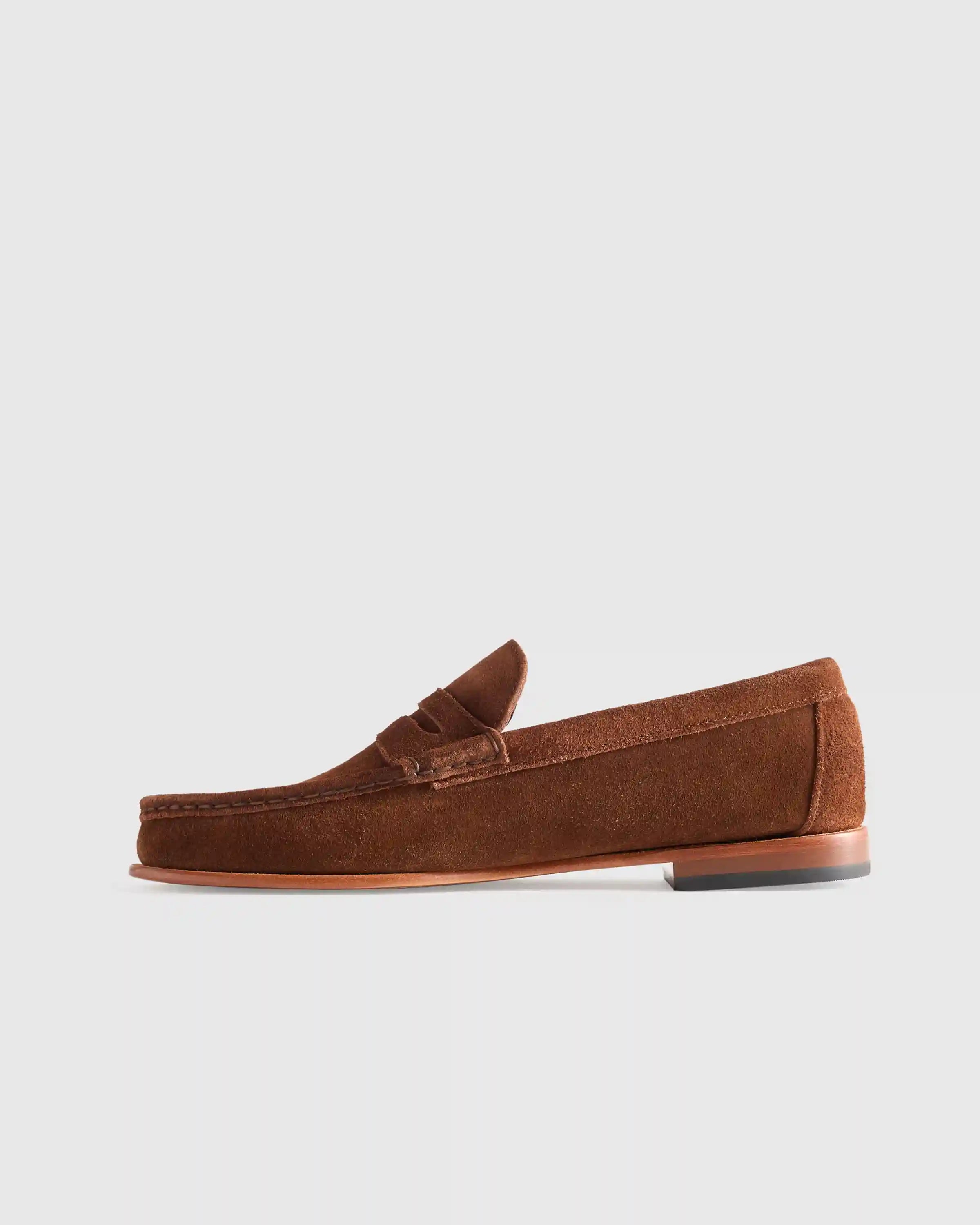 Essential Suede Penny Loafer