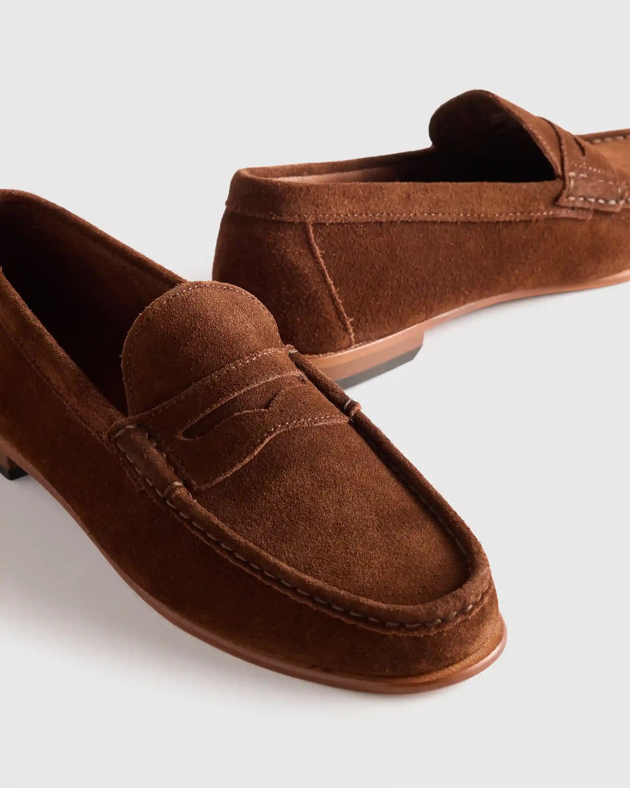 Essential Suede Penny Loafer