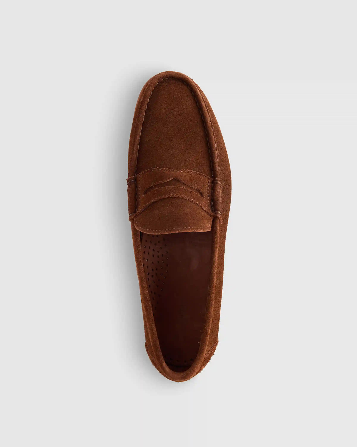 Essential Suede Penny Loafer