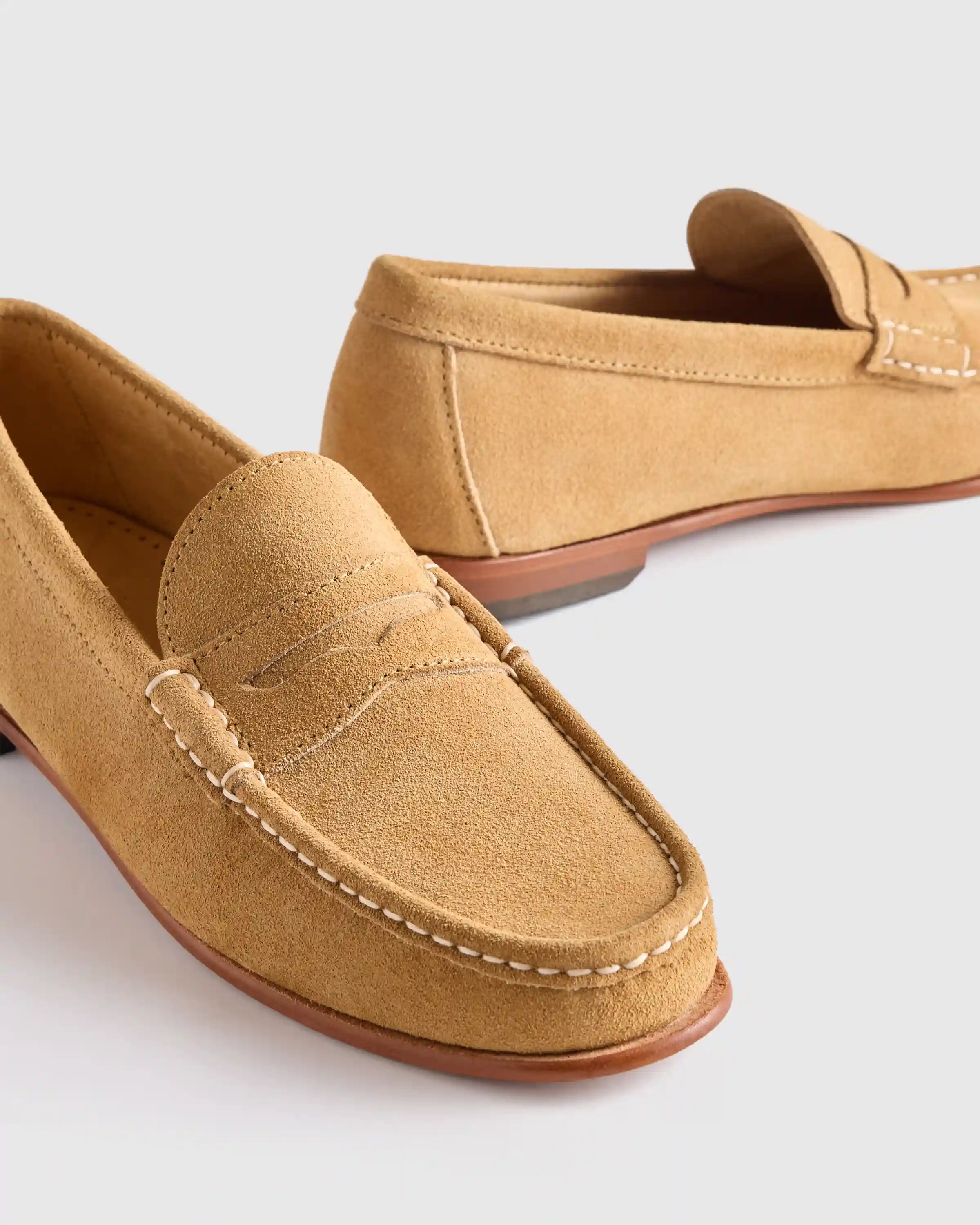 Essential Suede Penny Loafer