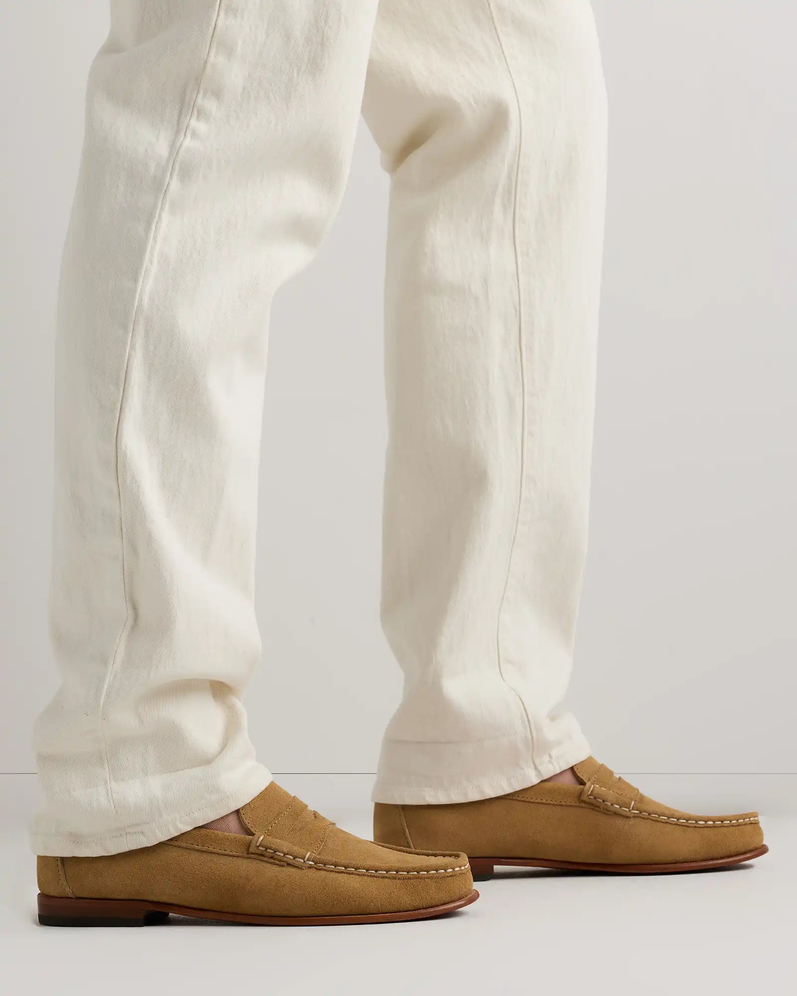 Essential Suede Penny Loafer