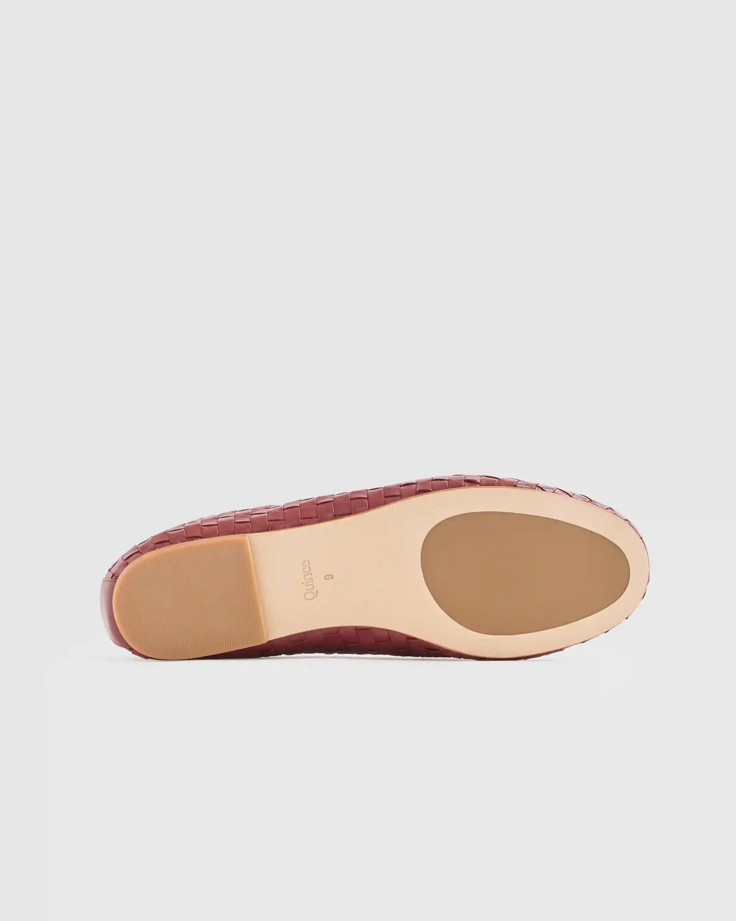 Italian Leather Handwoven Ballet Flat