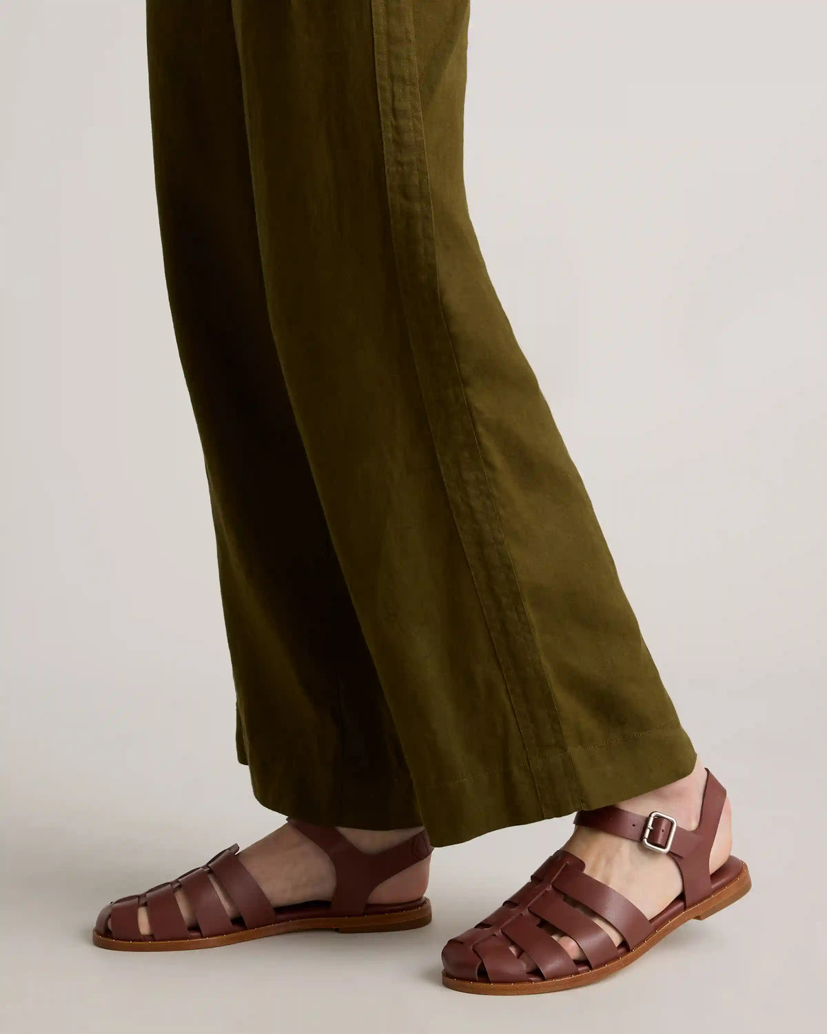 Italian Leather Fisherman Sandal