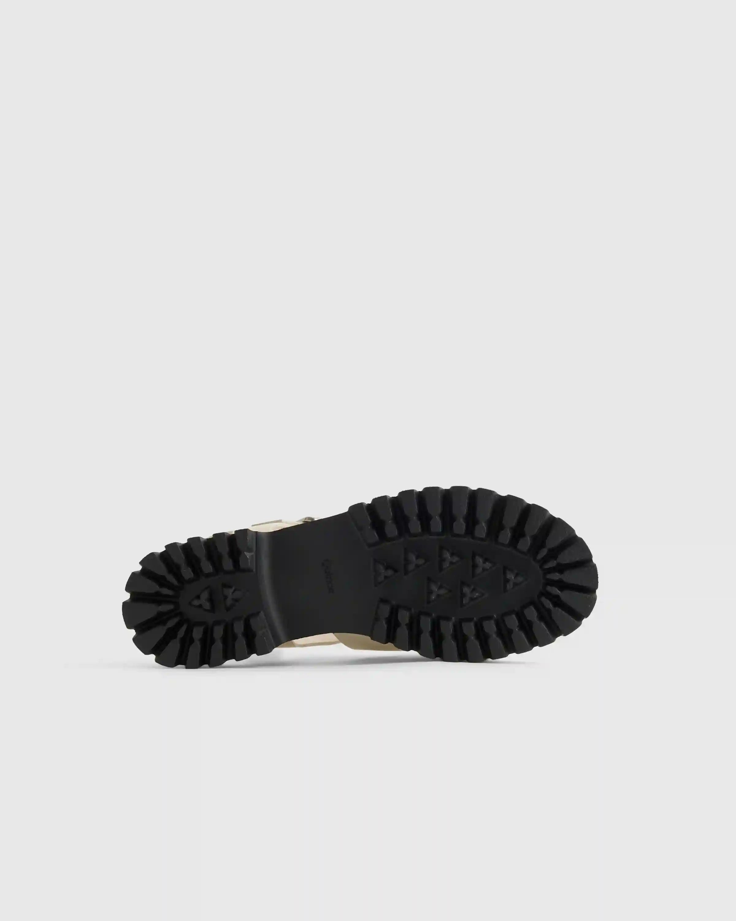 Italian Leather Lug Sole Fisherman Sandal