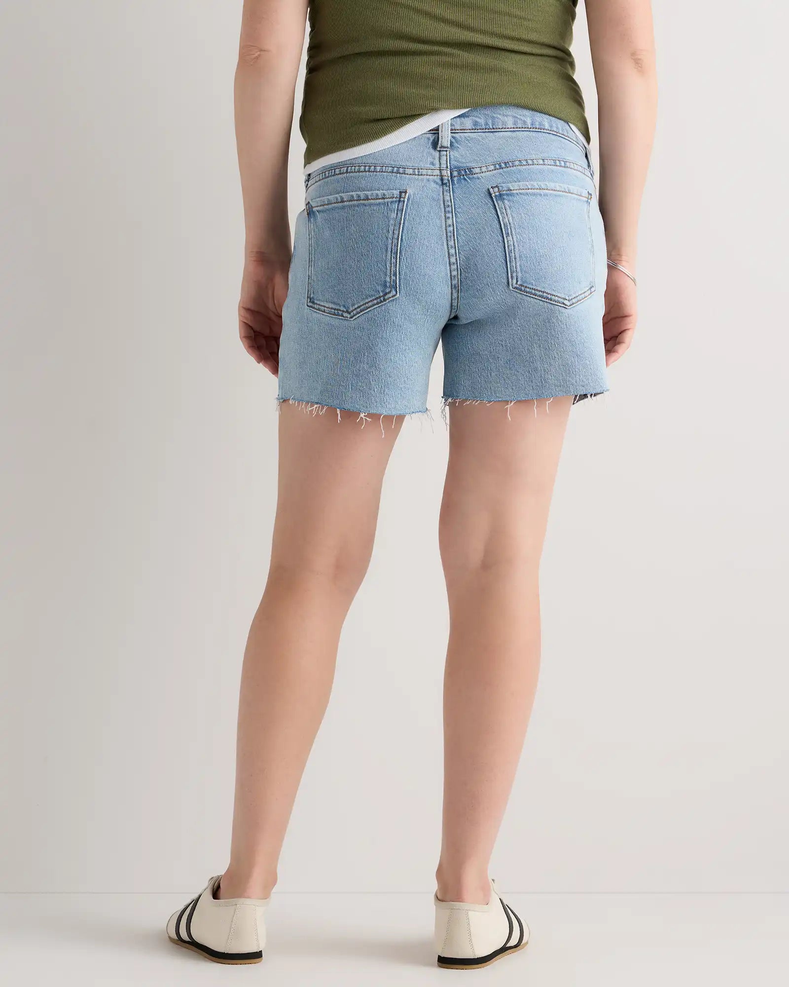 Lila Stretch Maternity Vintage Shorts