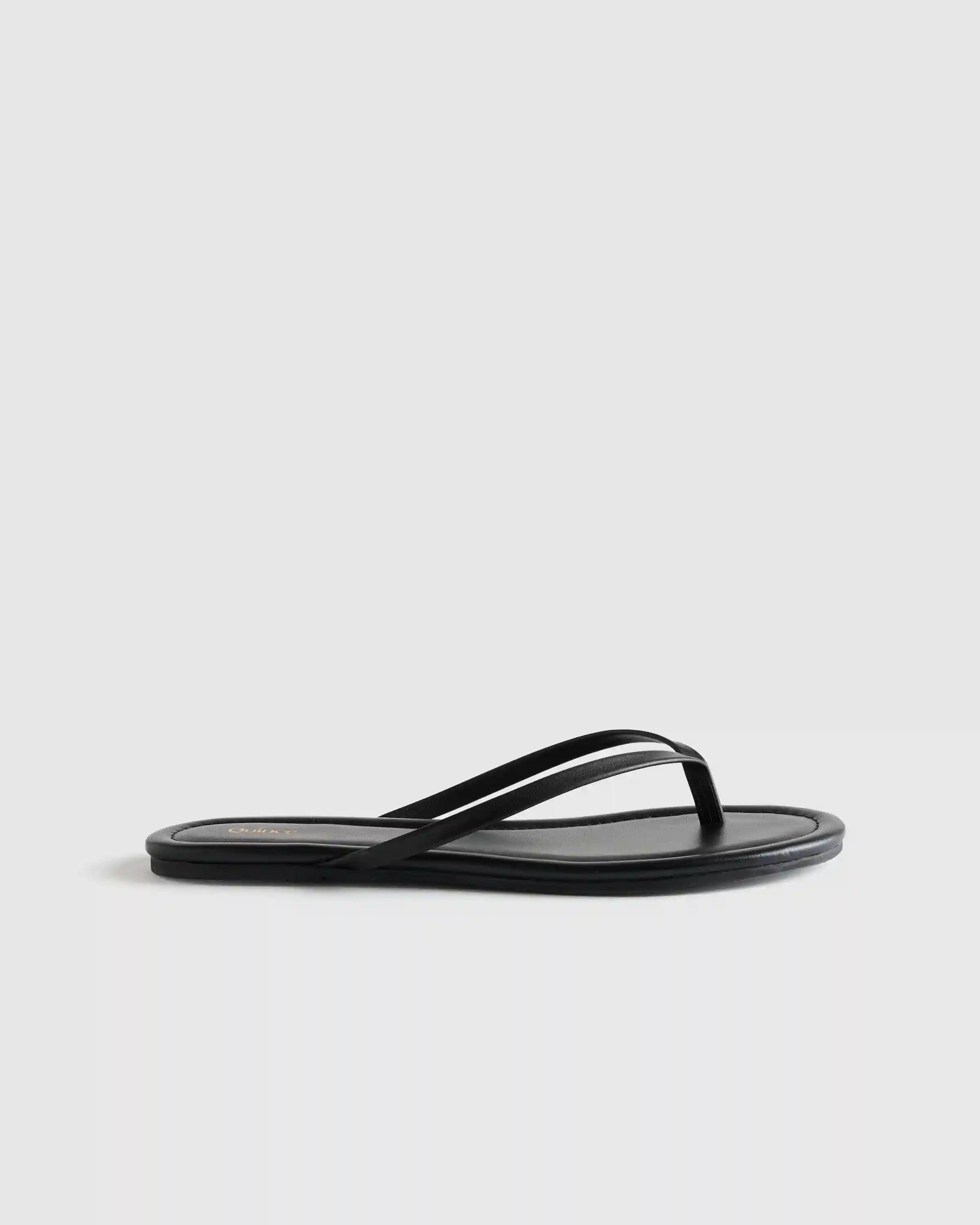 Italian Leather Flip Flops