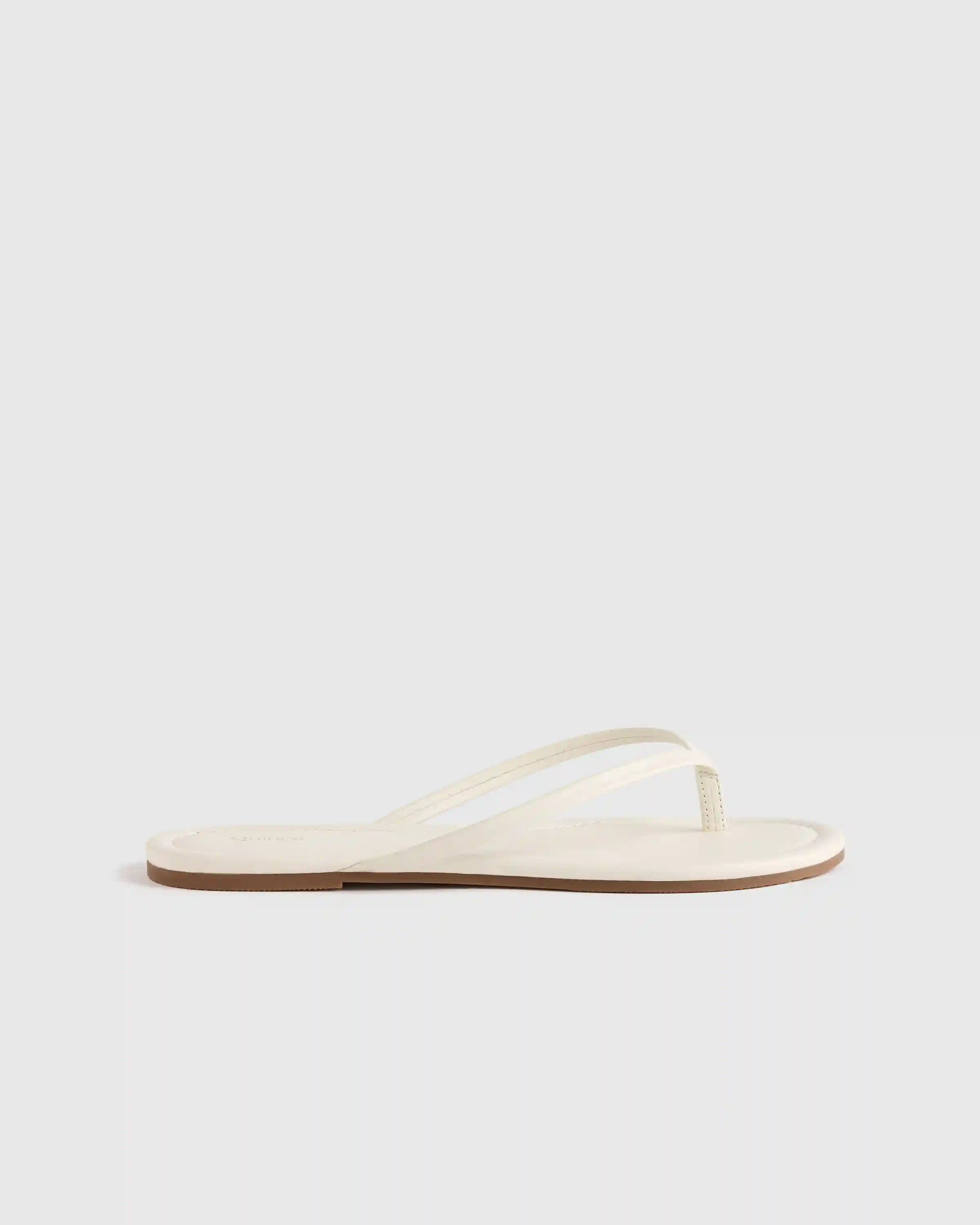 Italian Leather Flip Flops