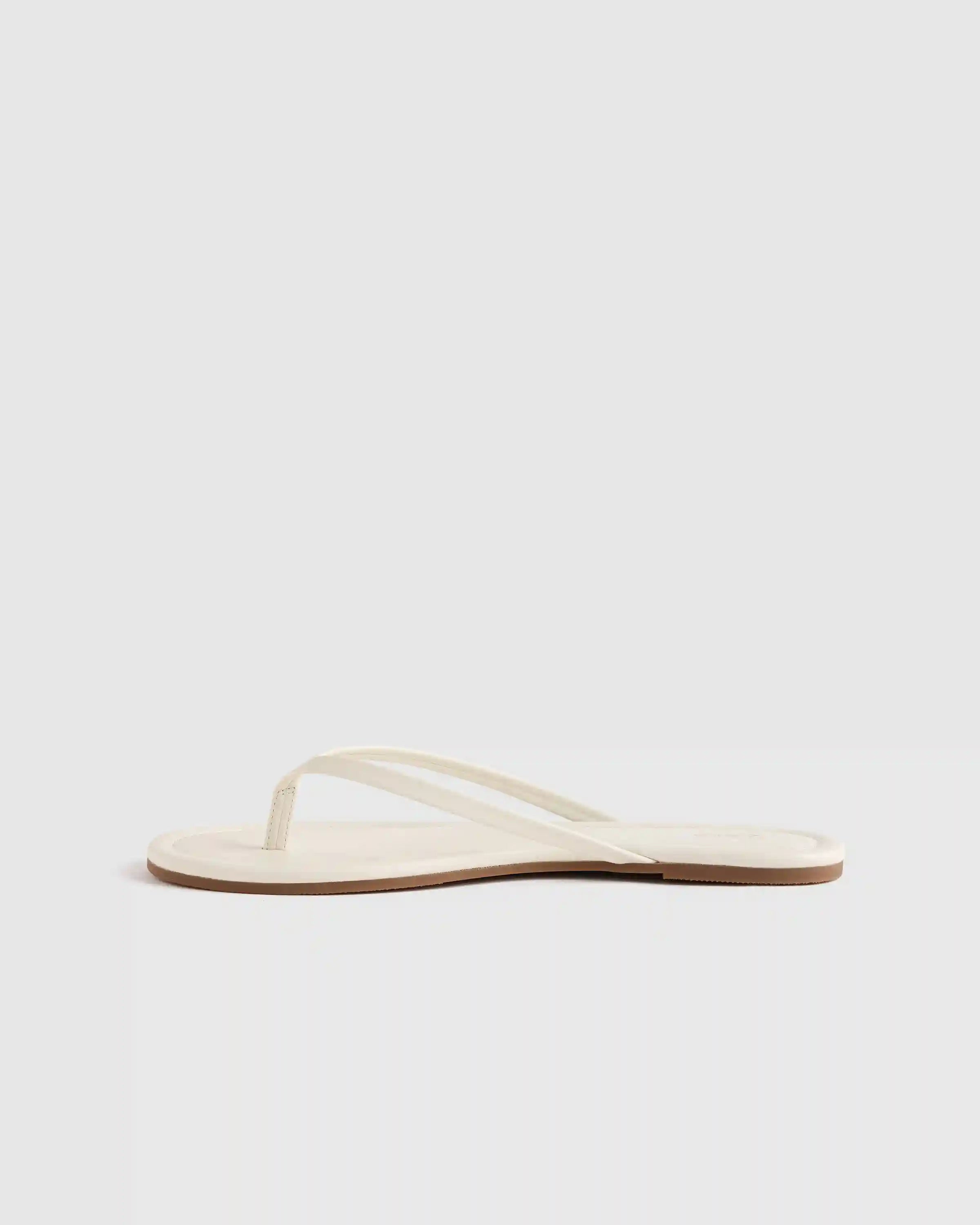 Italian Leather Flip Flops