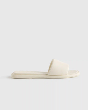 Italian Leather Slide Sandal