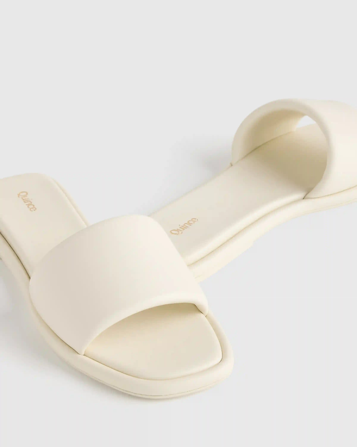Italian Leather Slide Sandal