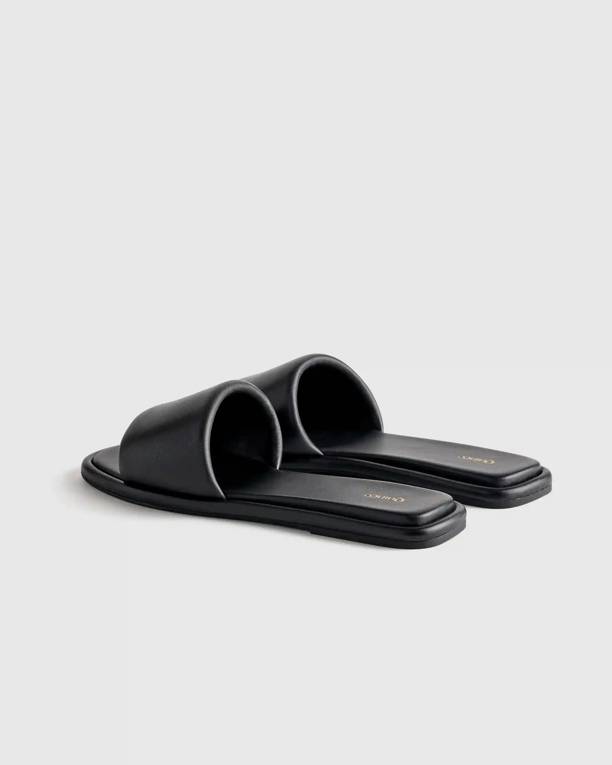 Italian Leather Slide Sandal