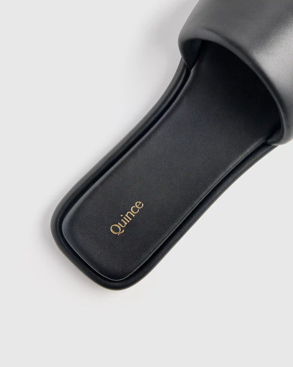 Italian Leather Slide Sandal