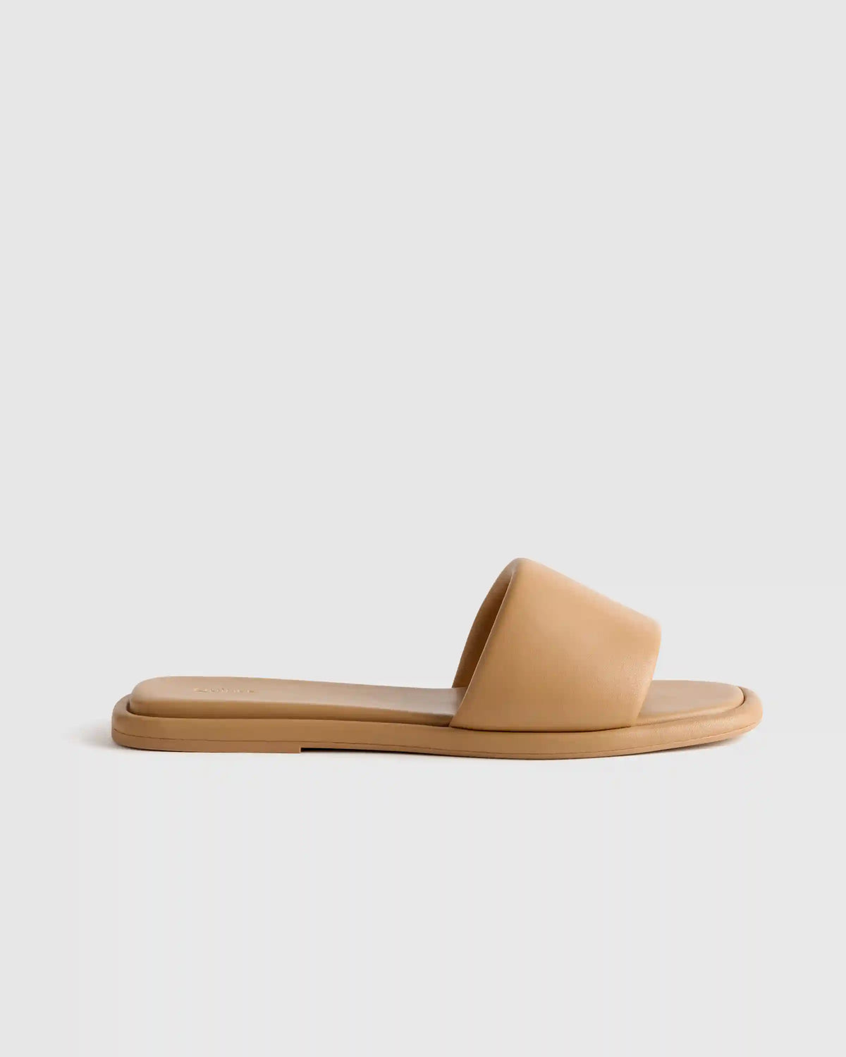 Italian Leather Slide Sandal