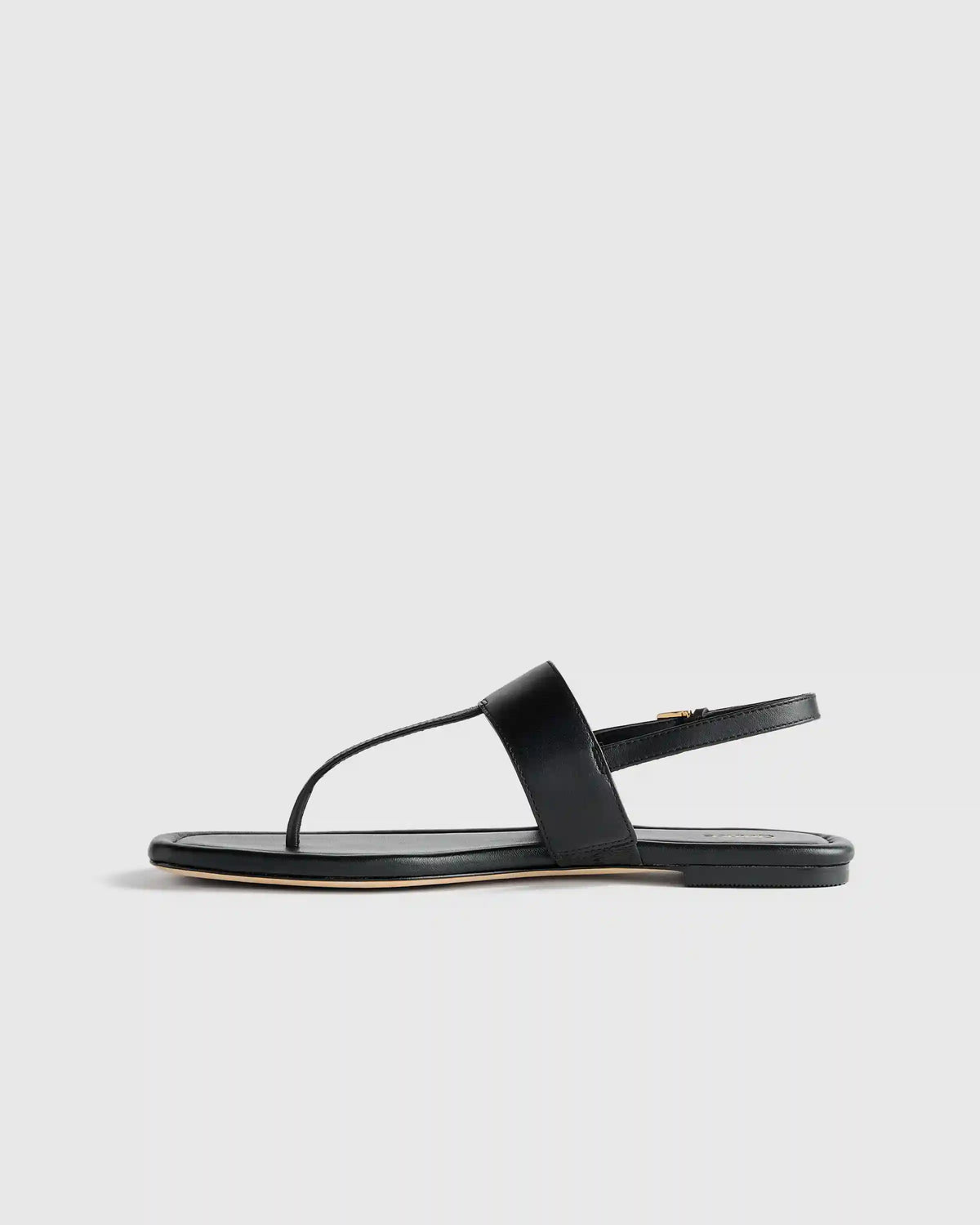 Italian Leather T-Strap Sandal