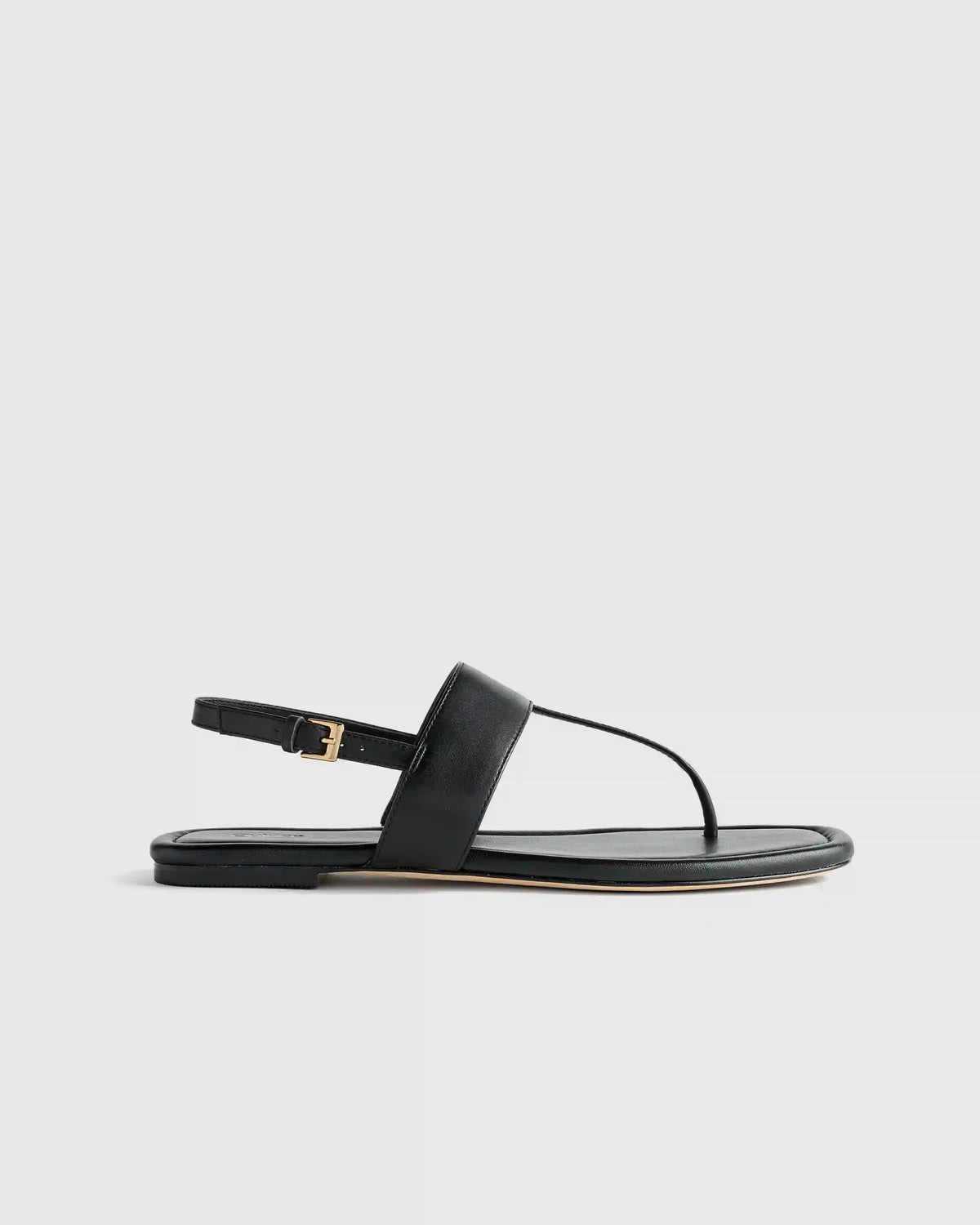 Italian Leather T-Strap Sandal