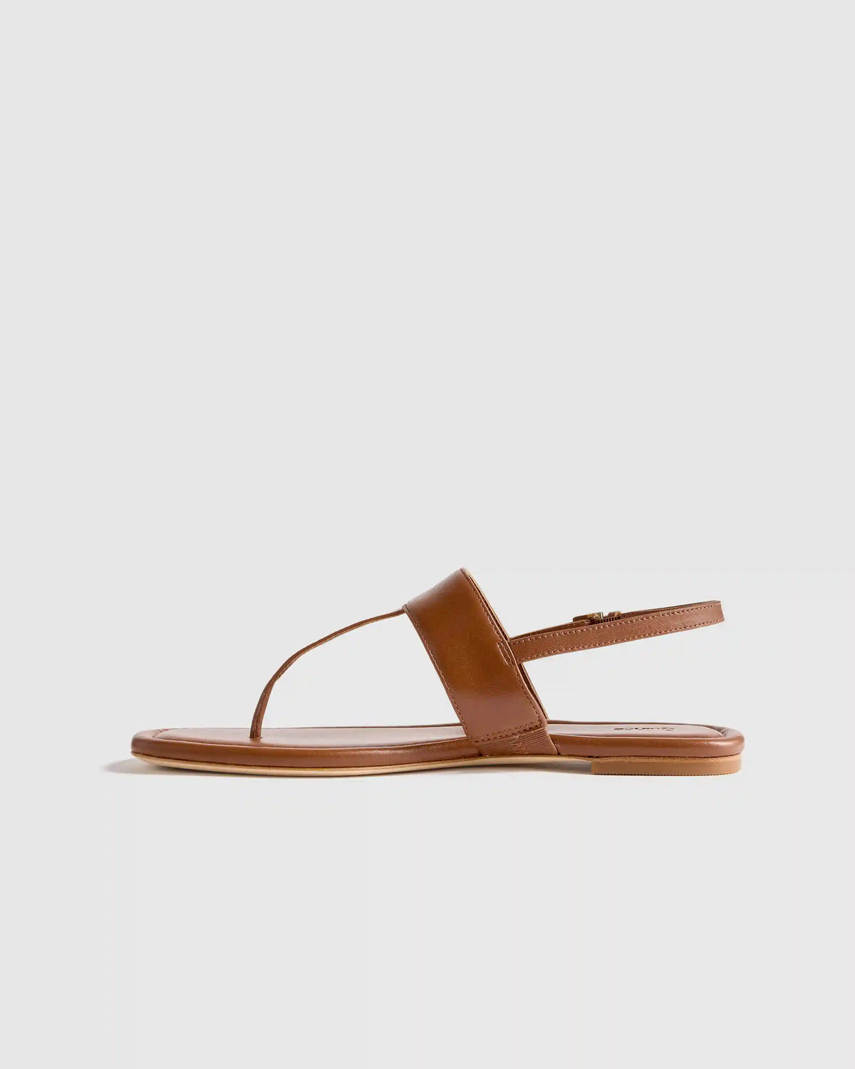 Italian Leather T-Strap Sandal