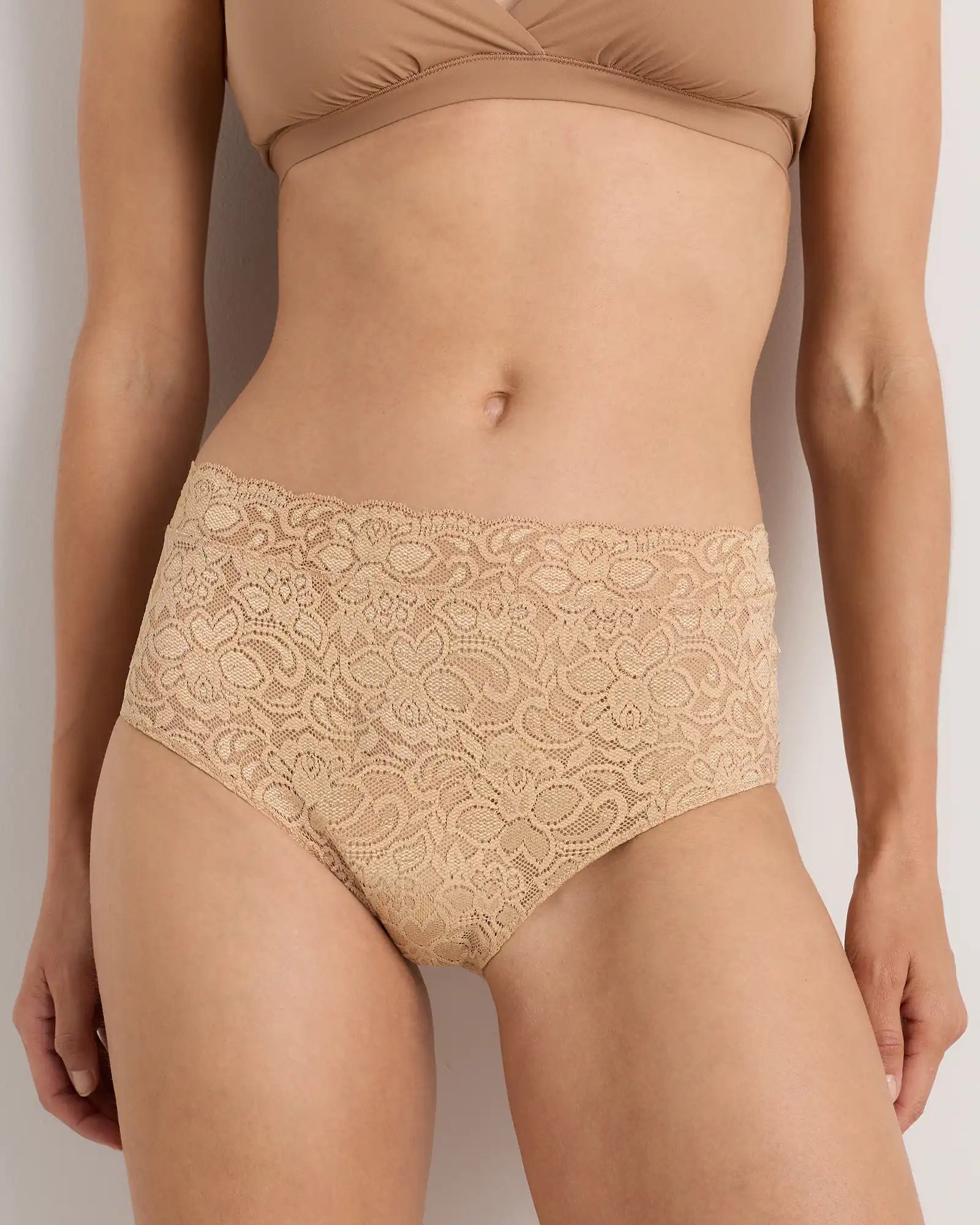 Stretch Lace High-Waisted Brief (6-Pack)