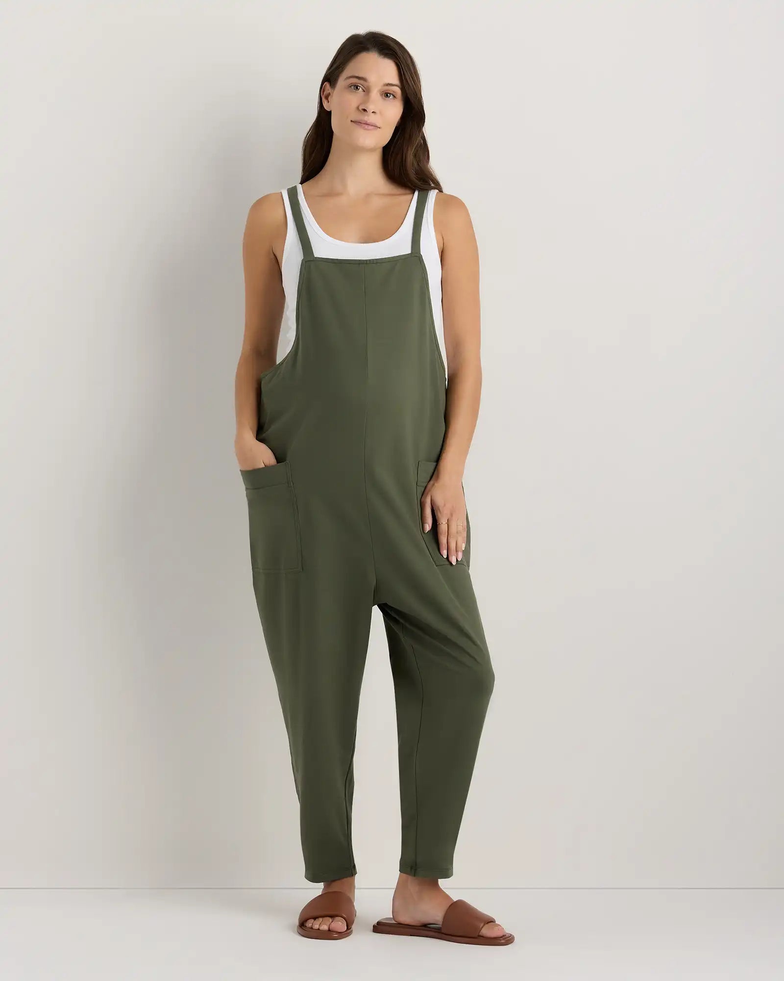 Organic Cotton Maternity Overalls
