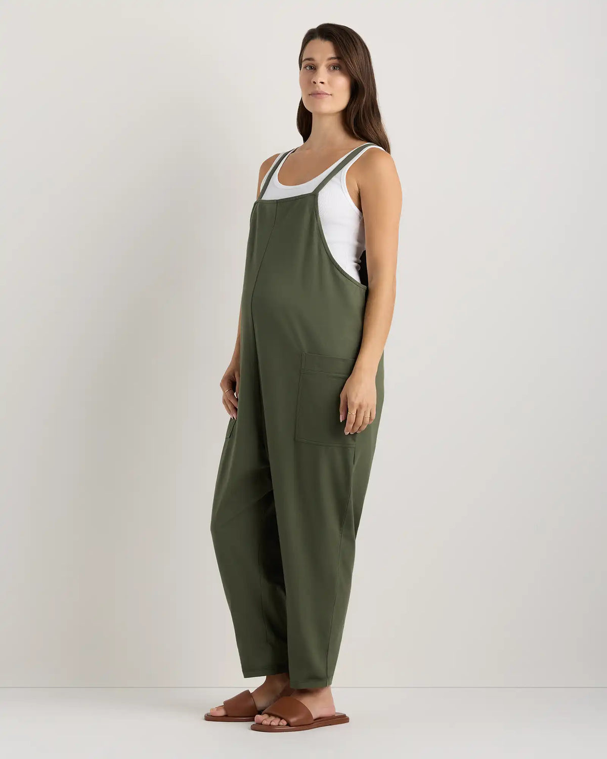 Organic Cotton Maternity Overalls