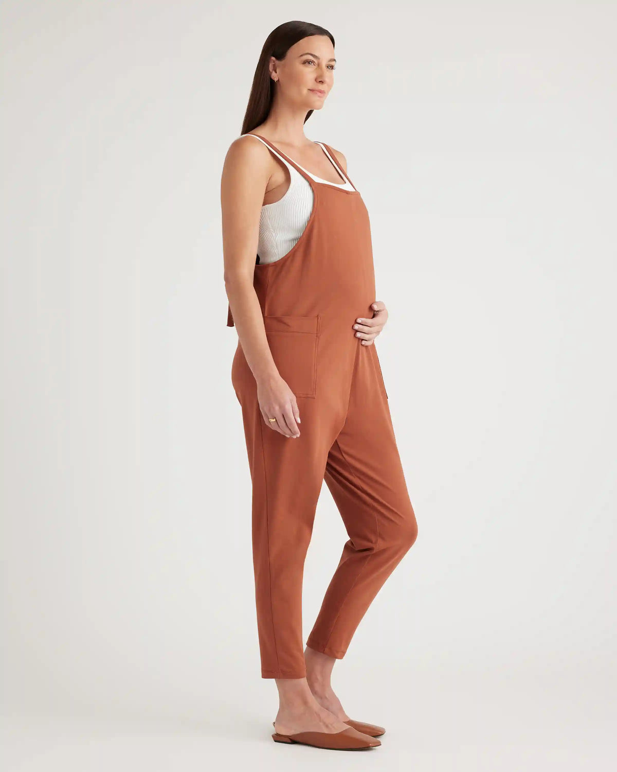 Organic Cotton Maternity Overalls