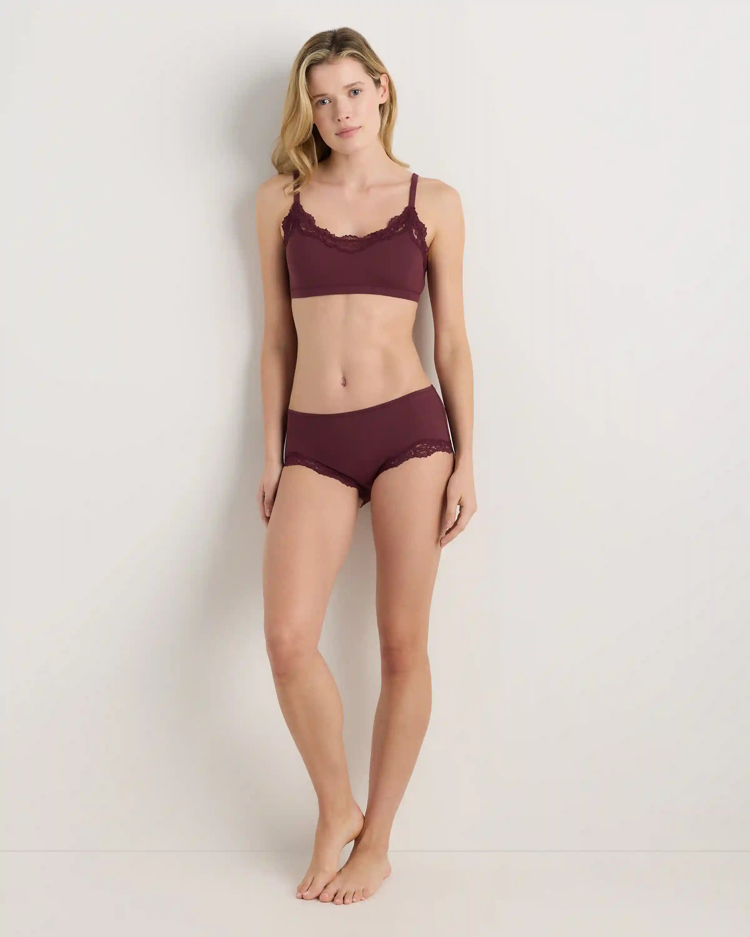 Second Skin Lace Boyshort (3-Pack)