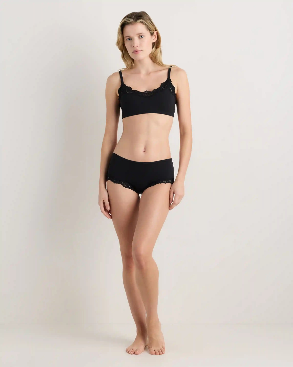 Second Skin Lace Boyshort (3-Pack)