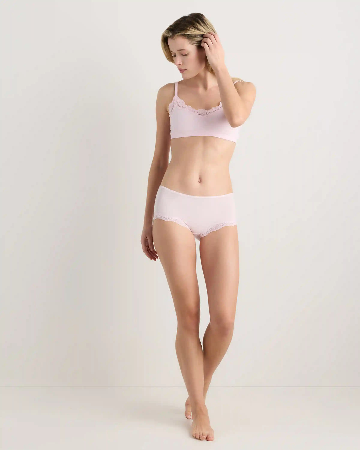 Second Skin Lace Boyshort (3-Pack)