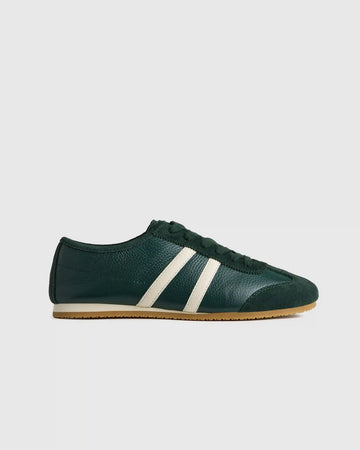 Italian Leather & Suede Low Profile Sneaker