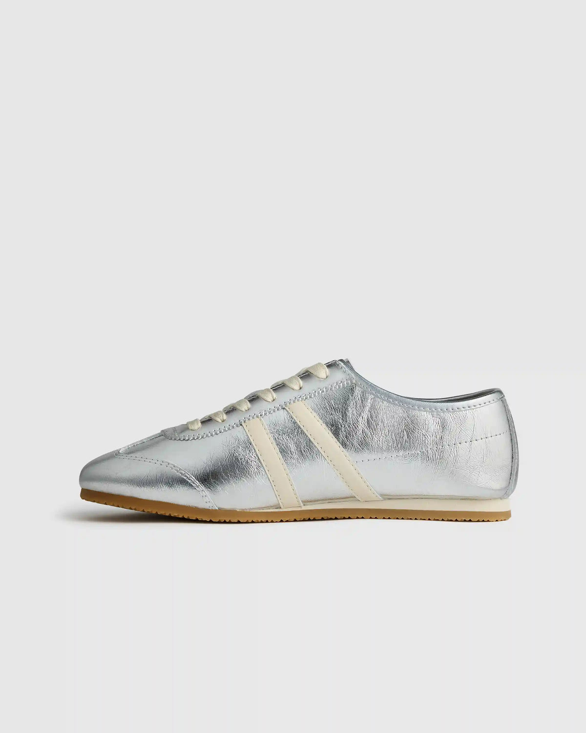 Italian Leather & Suede Low Profile Sneaker