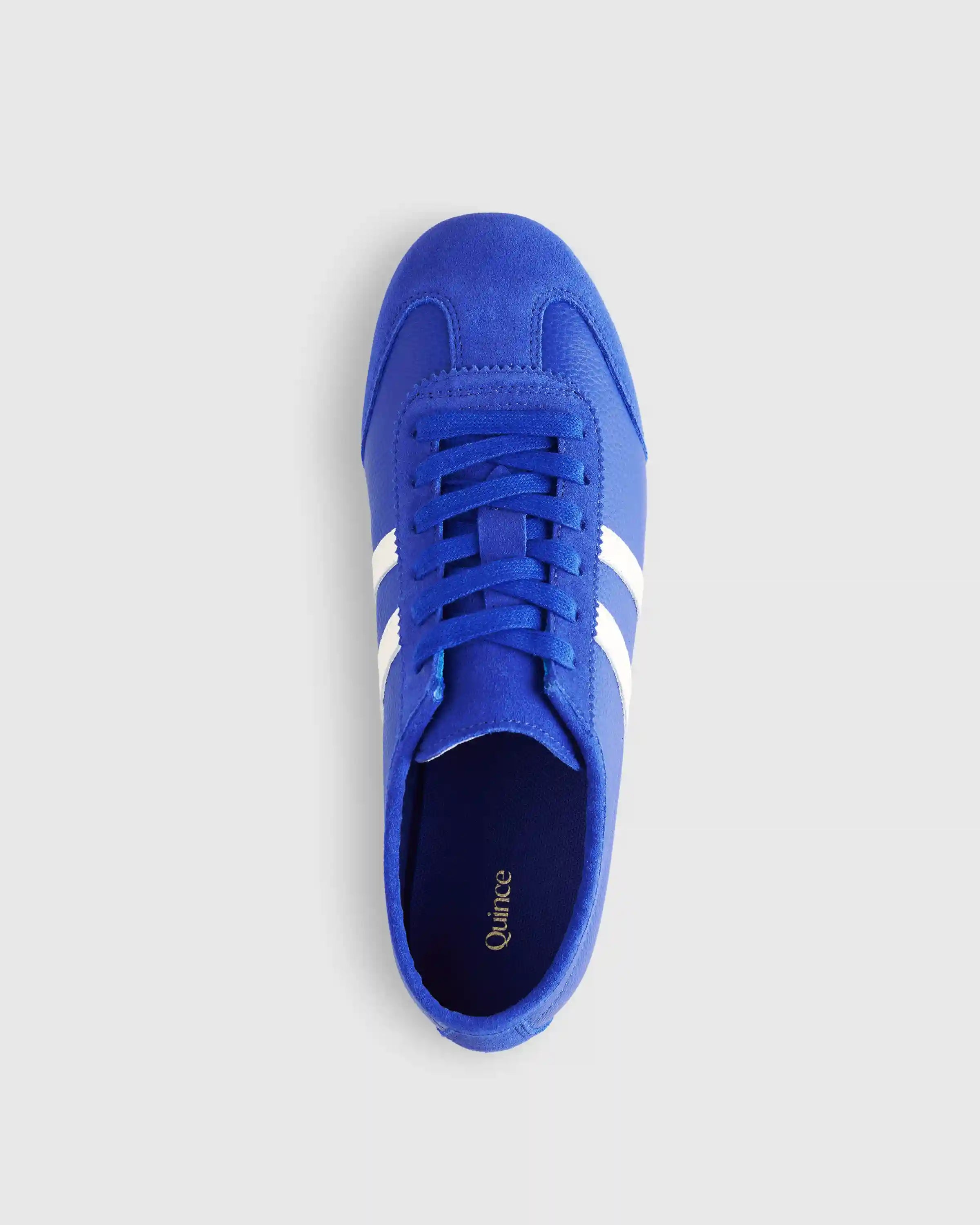 Italian Leather & Suede Low Profile Sneaker