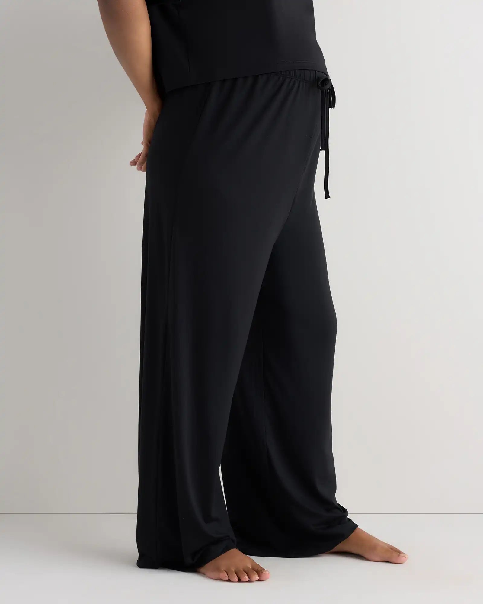 Smooth Stretch Maternity Wide Leg Lounge Pant