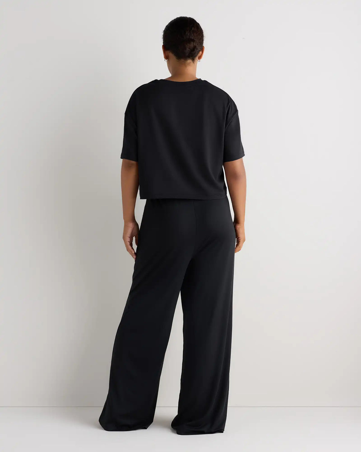Smooth Stretch Maternity Wide Leg Lounge Pant