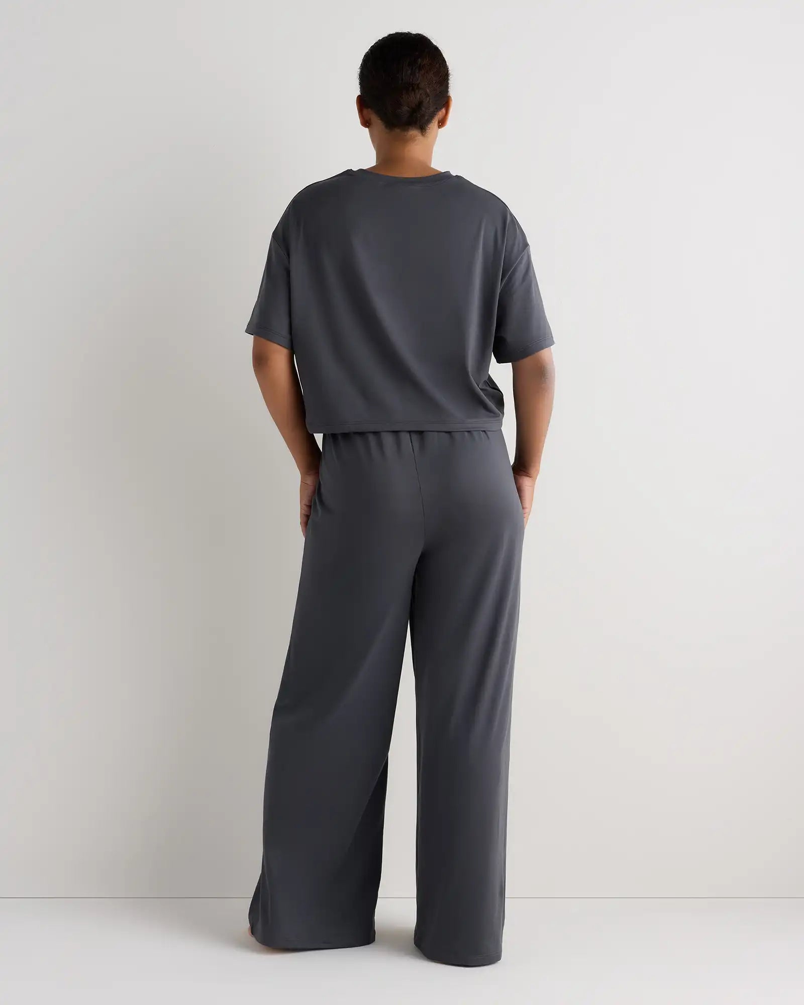 Smooth Stretch Maternity Wide Leg Lounge Pant