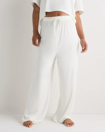 Smooth Stretch Maternity Wide Leg Lounge Pant
