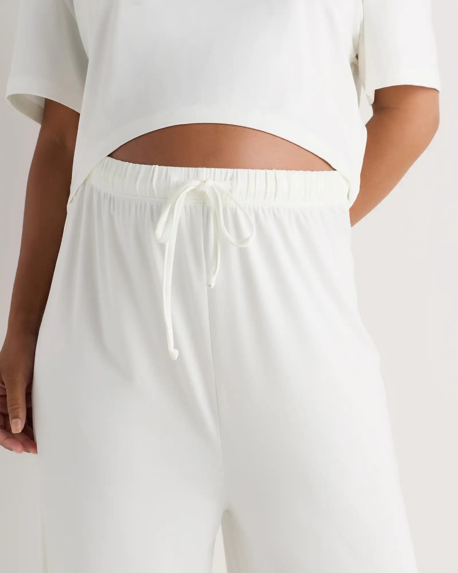 Smooth Stretch Maternity Wide Leg Lounge Pant