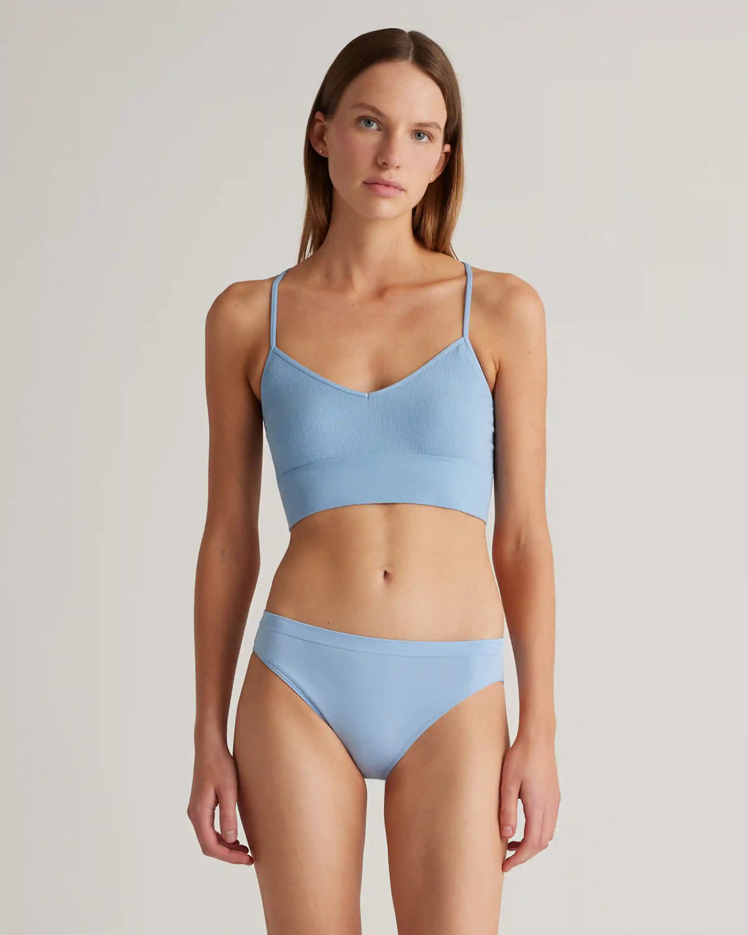 Comfort Rib T-Back Bralette (2-Pack)