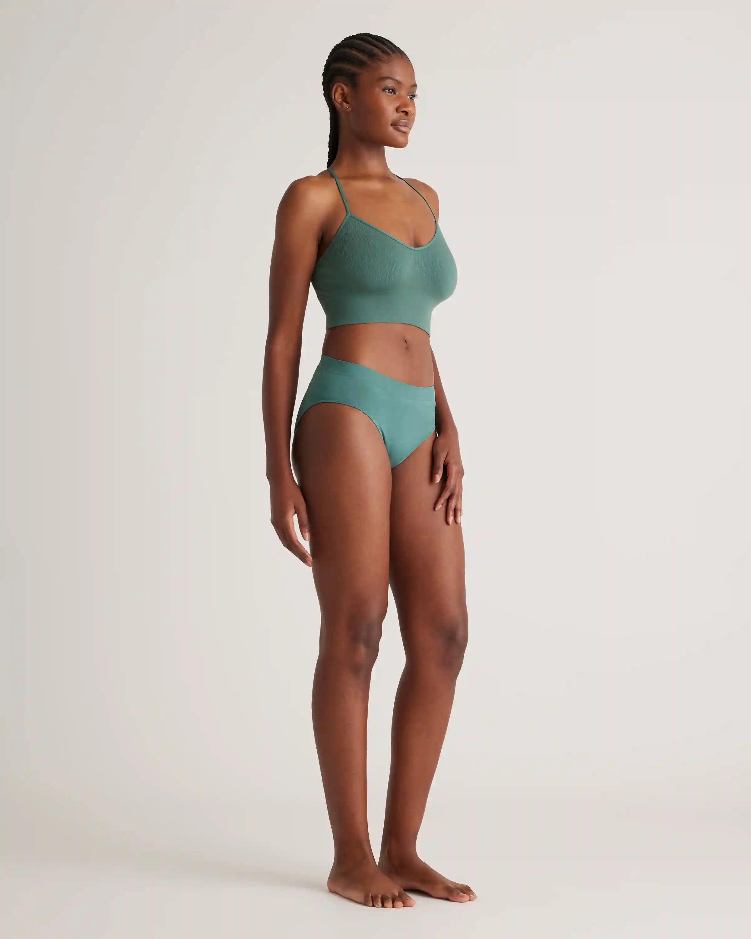 Comfort Rib T-Back Bralette (2-Pack)