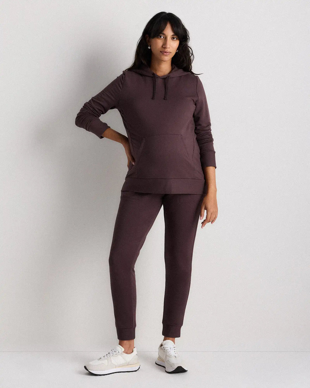 SuperSoft Fleece Maternity & Nursing Hoodie