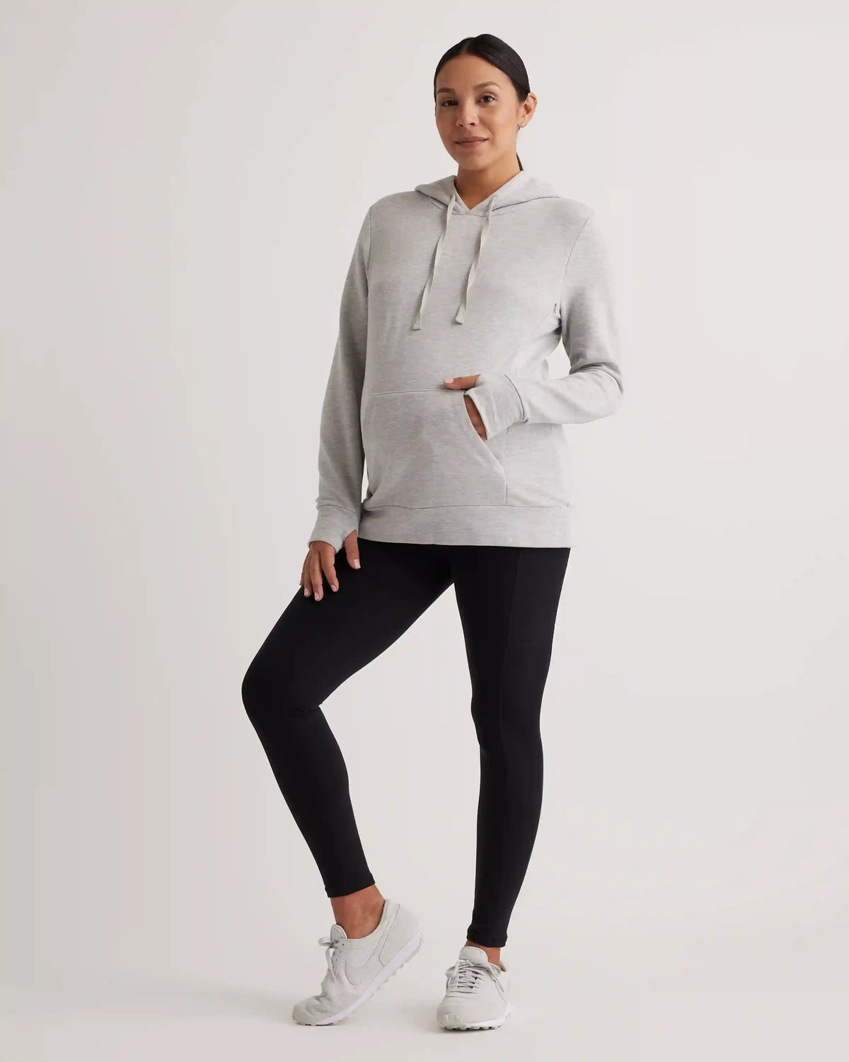 SuperSoft Fleece Maternity & Nursing Hoodie