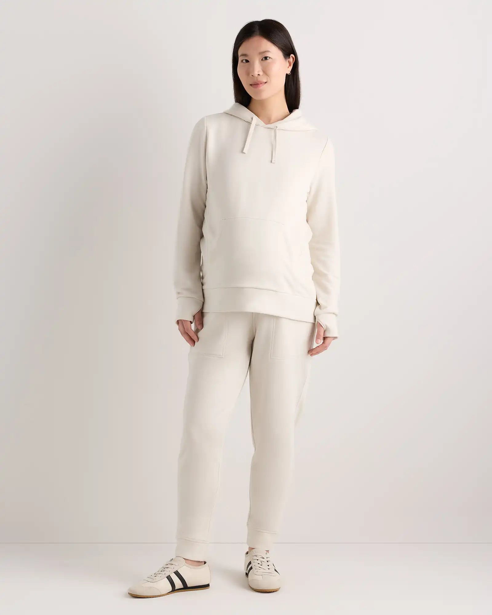 SuperSoft Fleece Maternity & Nursing Hoodie