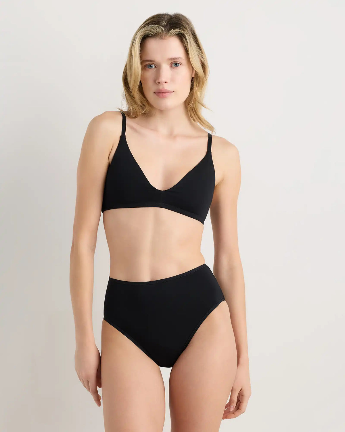 Organic Cotton Triangle Bralette (2-Pack)