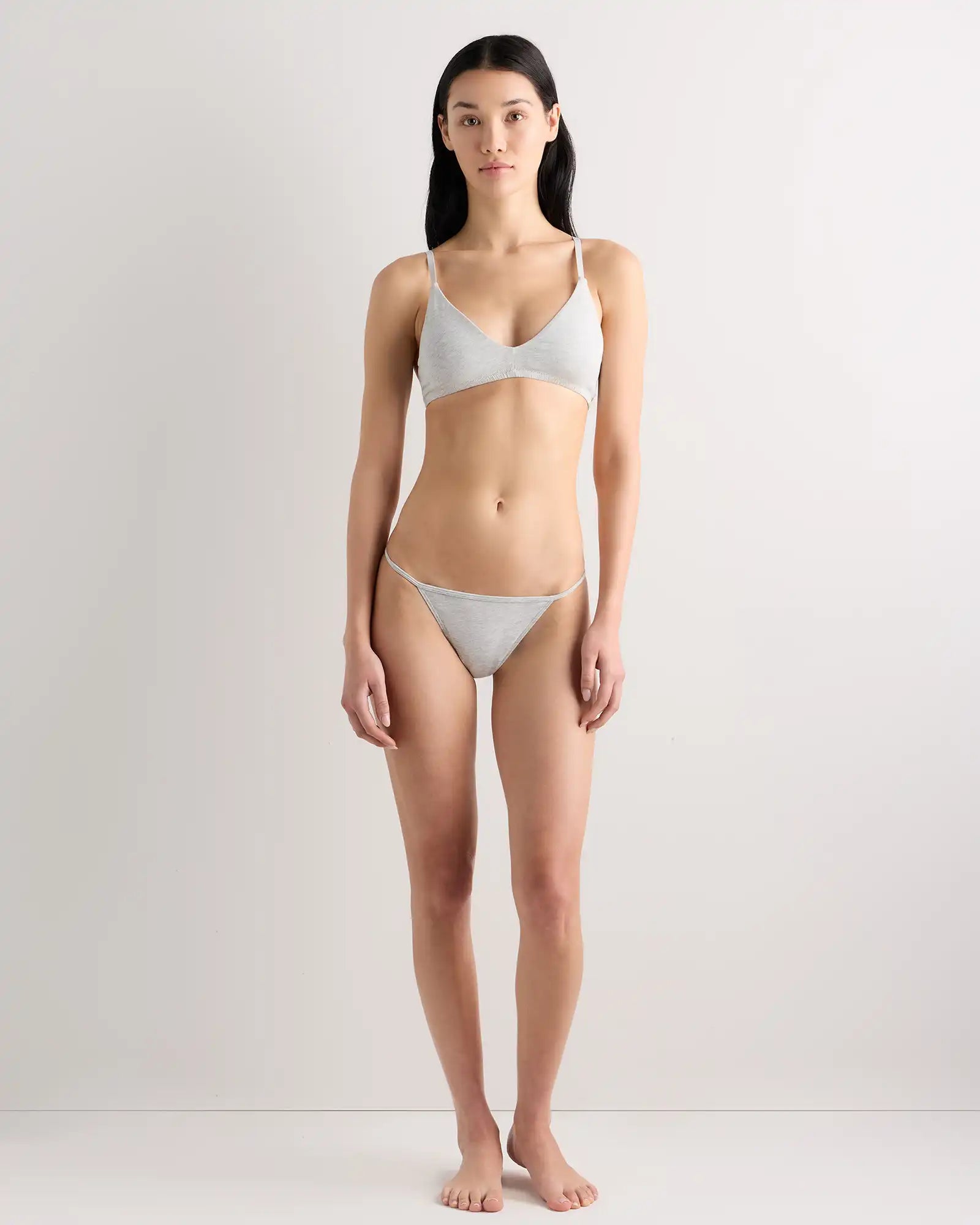 Organic Cotton Triangle Bralette (2-Pack)