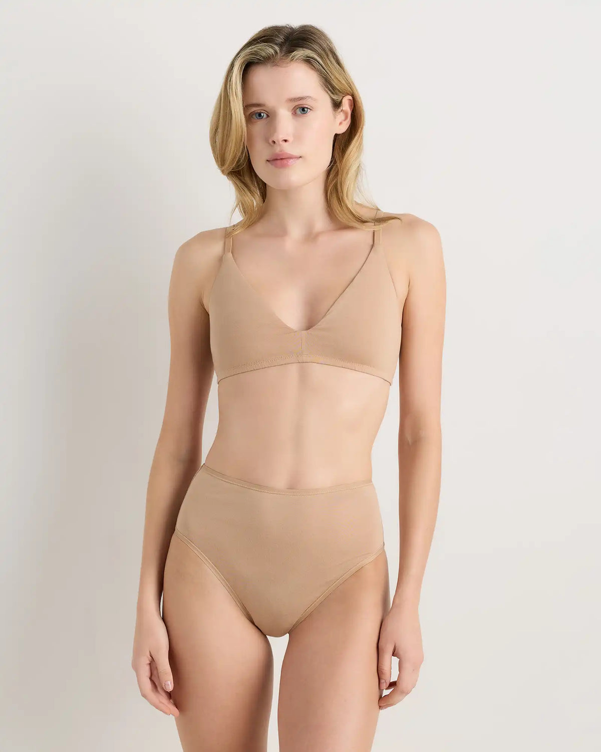Organic Cotton Triangle Bralette (2-Pack)